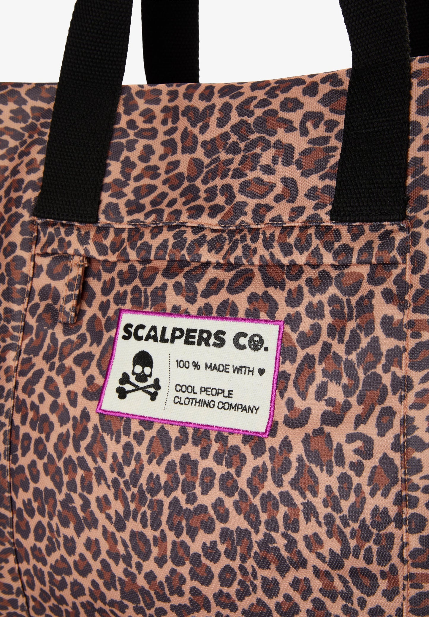 ANIMAL PRINT TOTE BAG