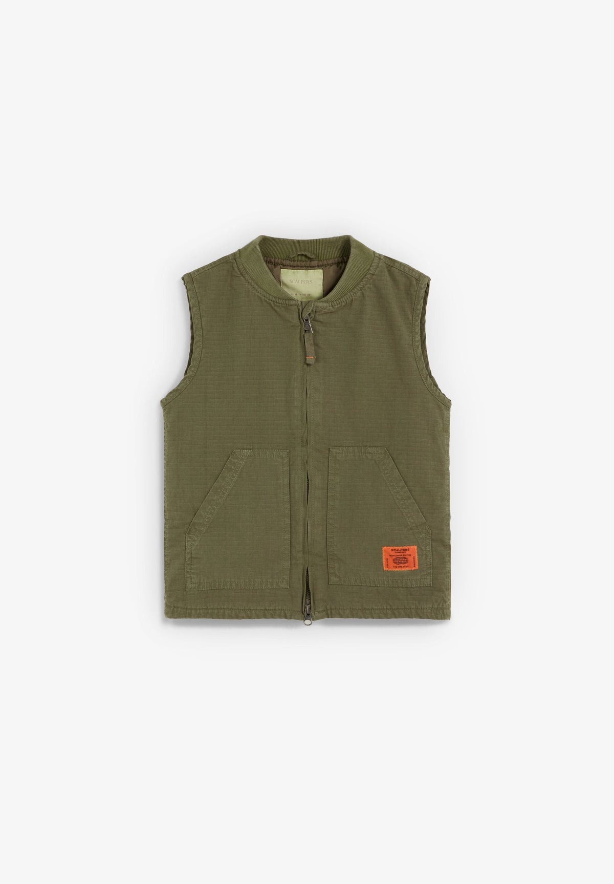 RIPSTOP GILET WITH POCKETS
