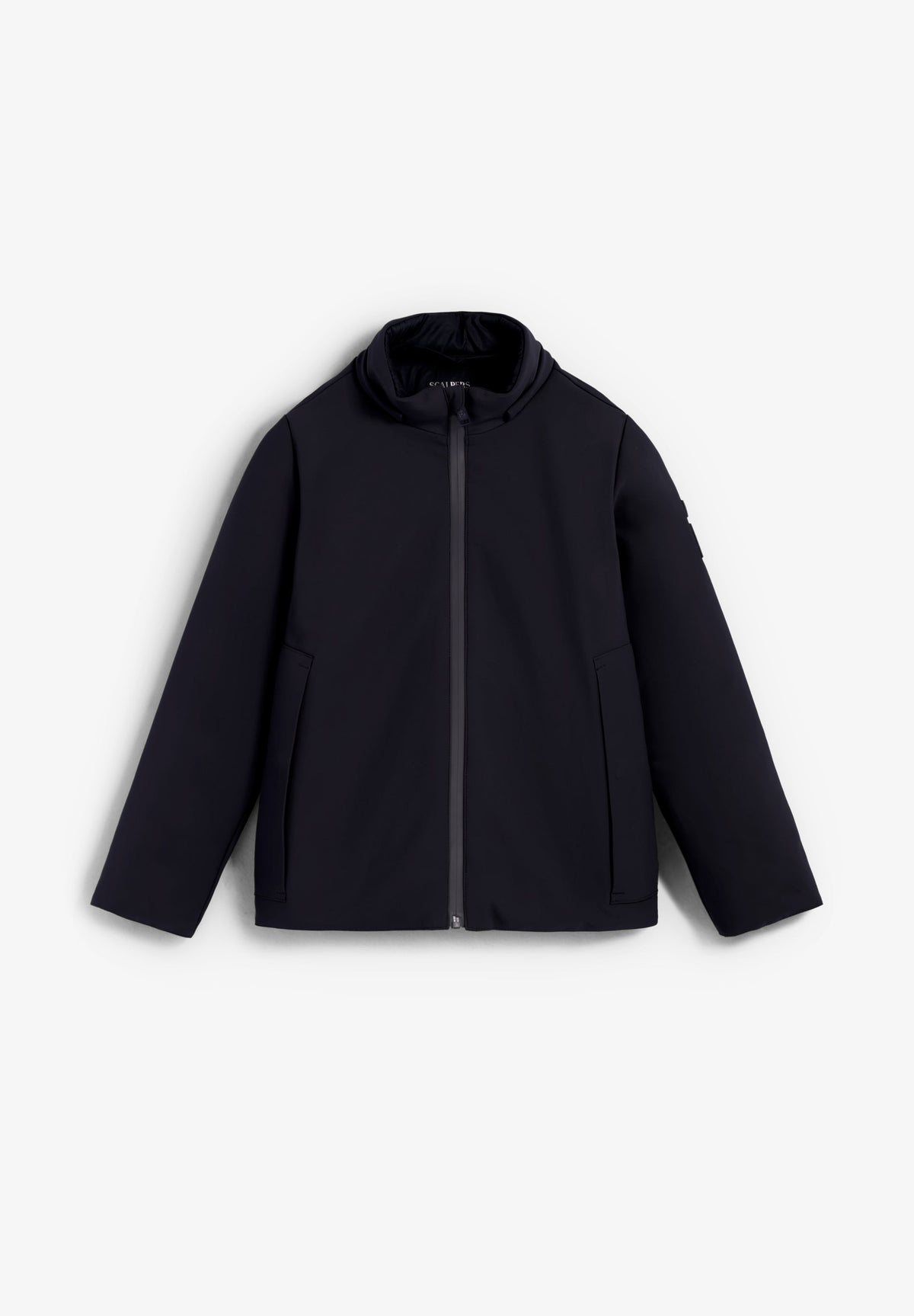 REVERSIBLE JACKET WITH HOOD