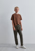 RELAXED CHINO TROUSERS