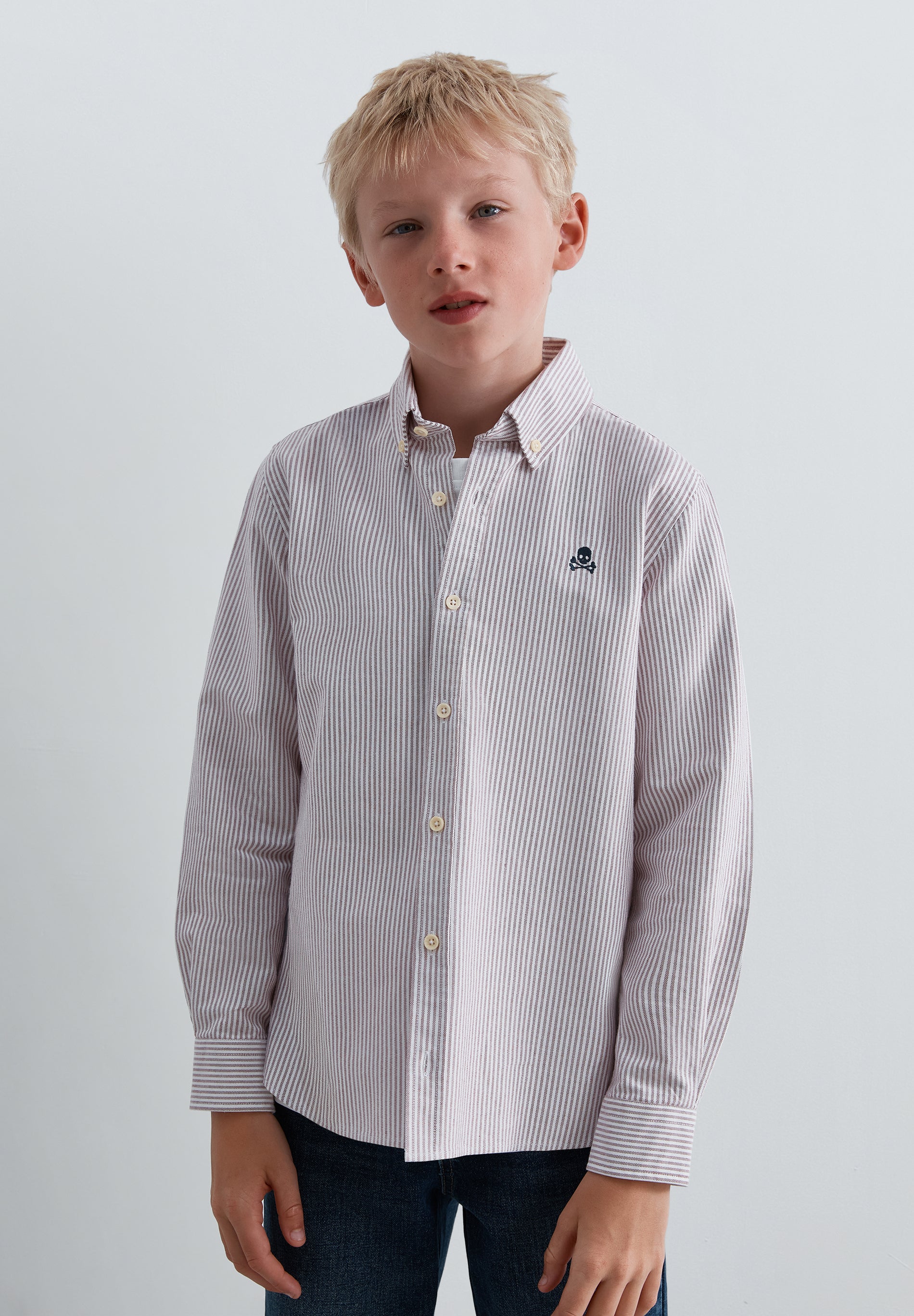 STRIPED OXFORD SHIRT