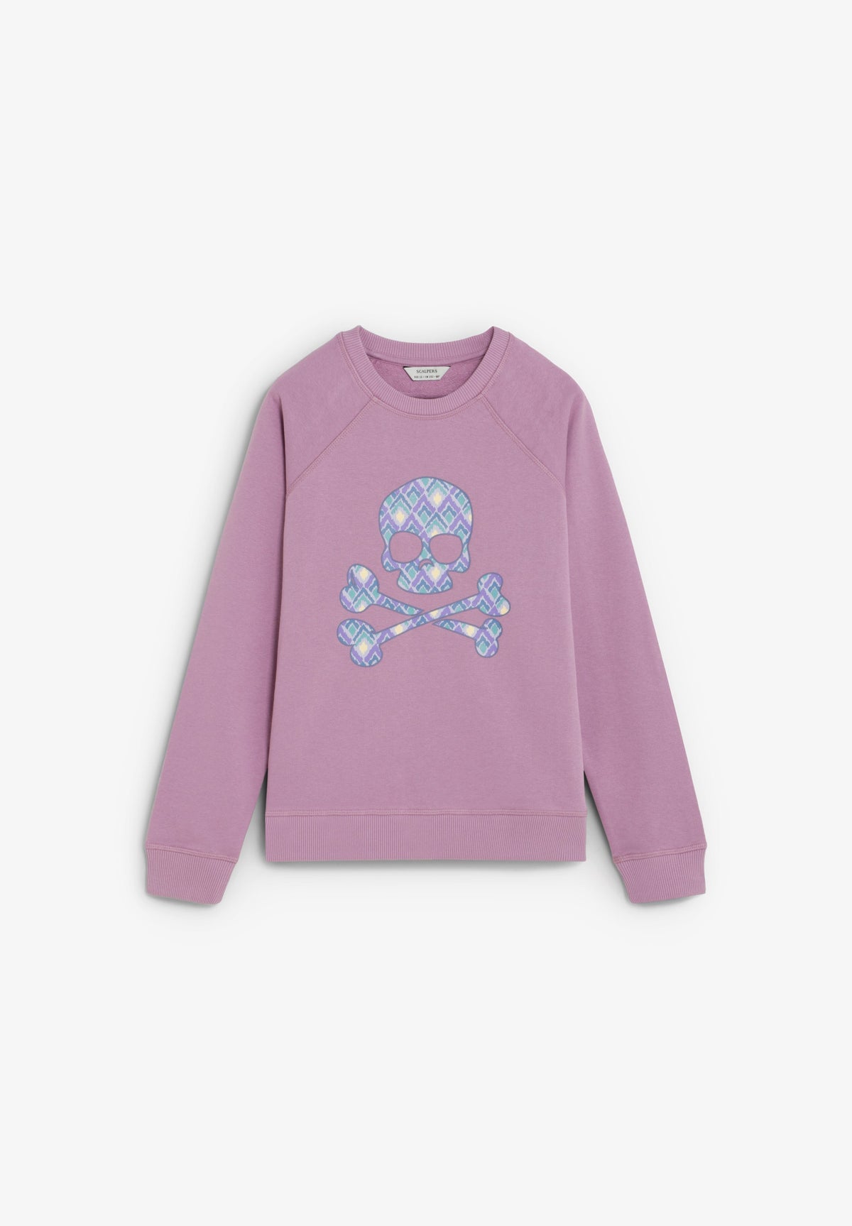 PRINTED SKULL HOODIE