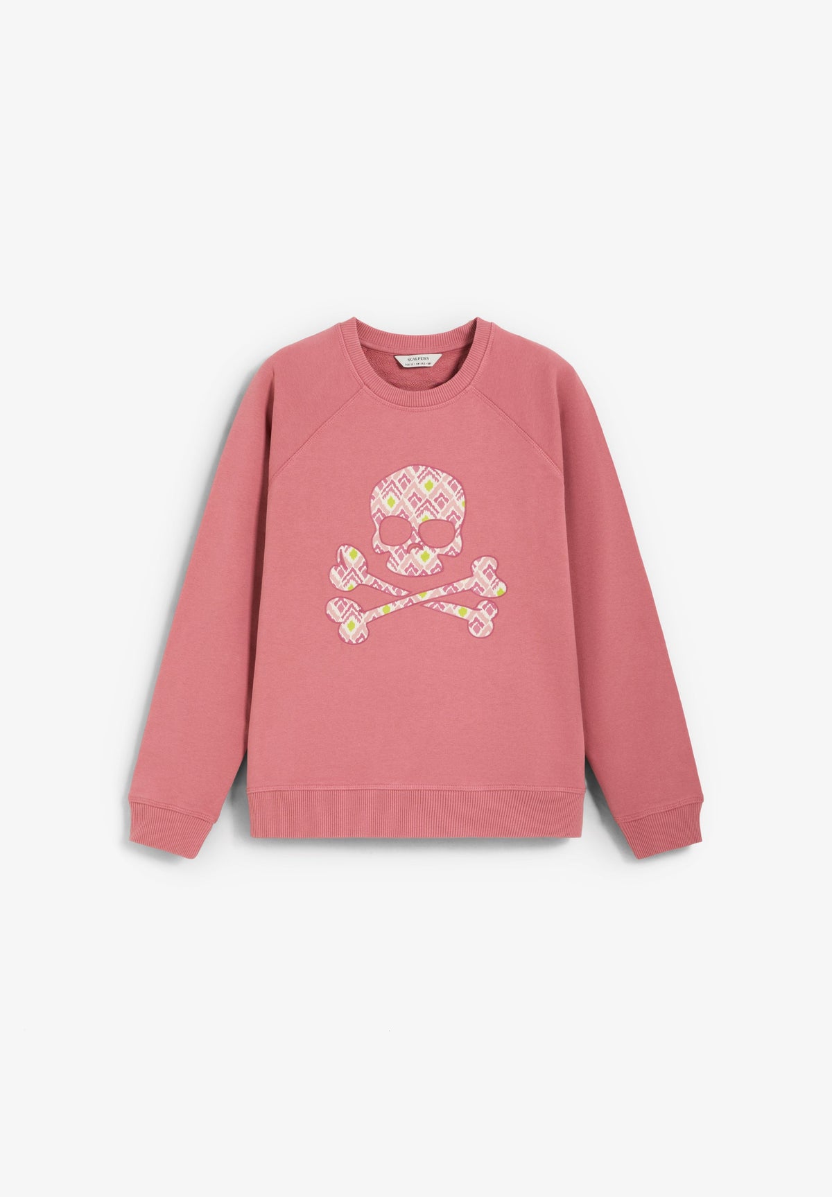 PRINTED SKULL HOODIE