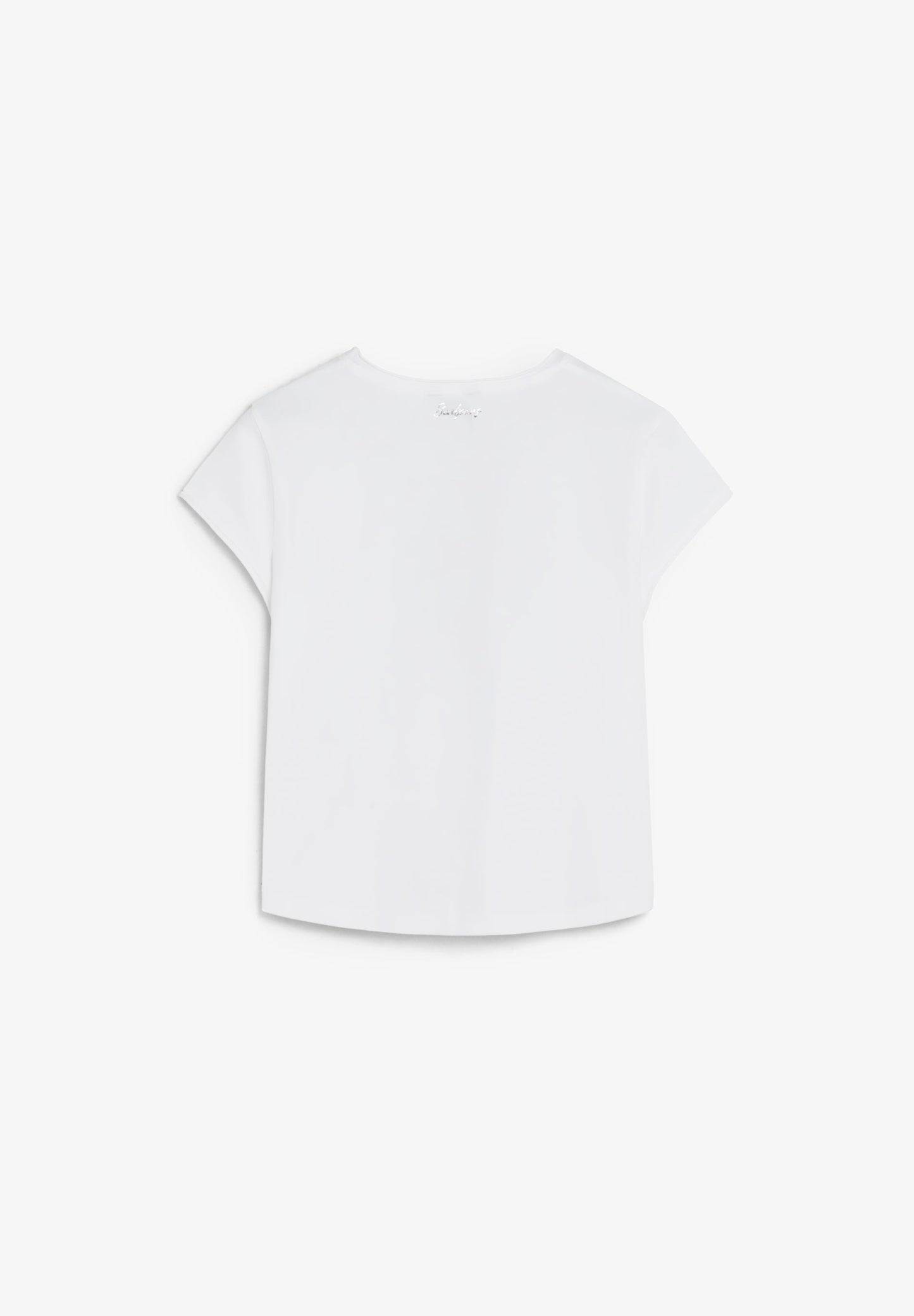 METALLIC SKULL T-SHIRT