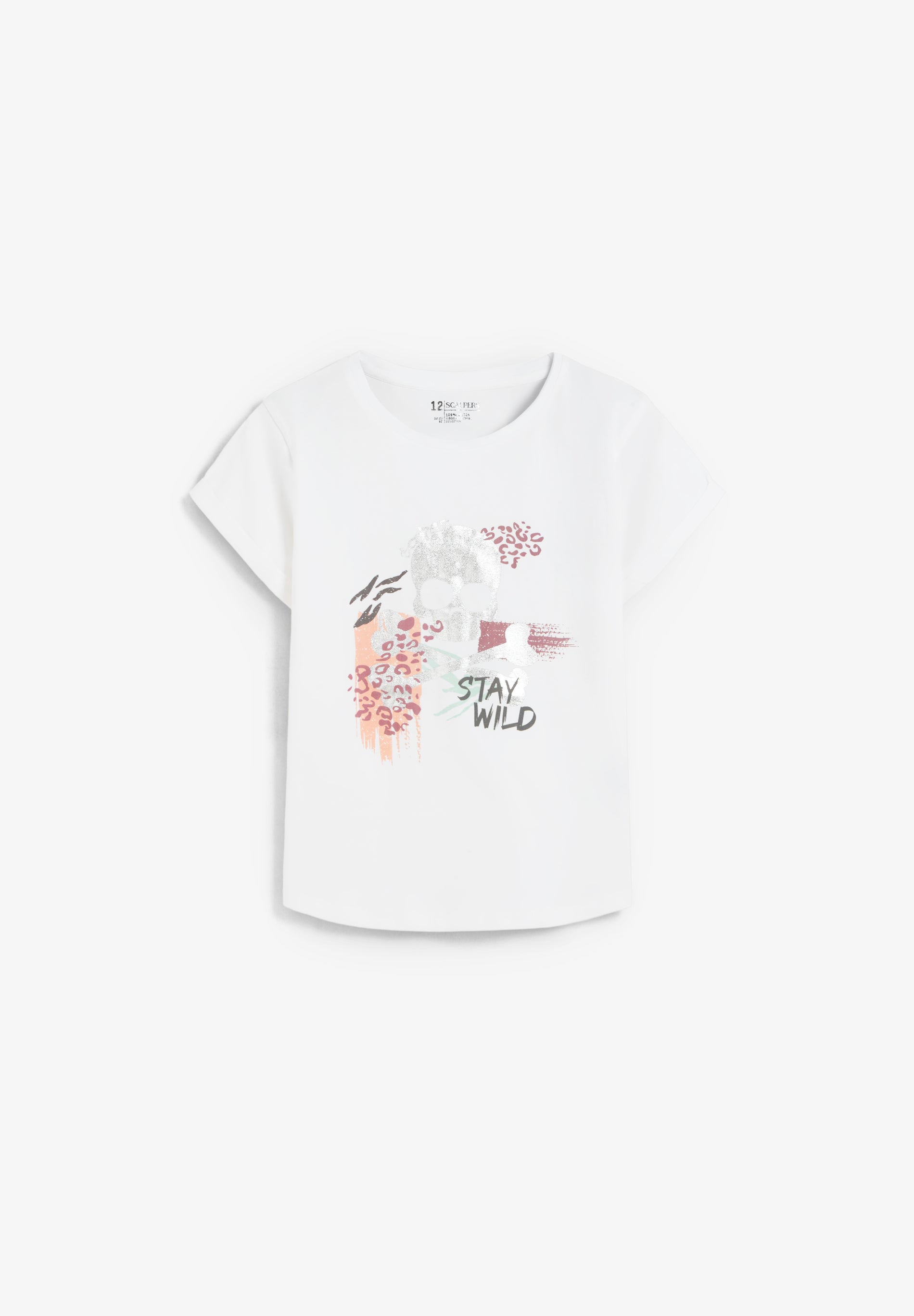 GLITTER PRINT T-SHIRT
