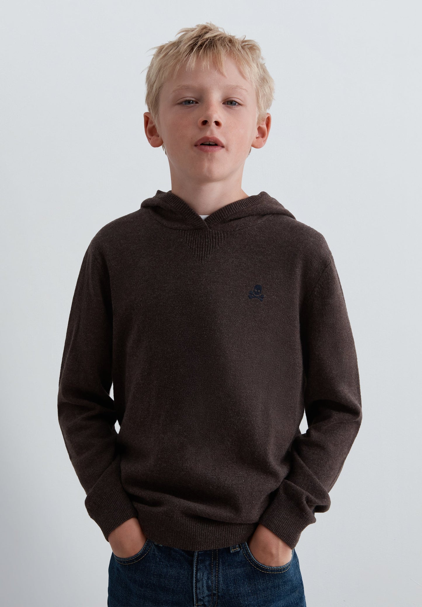 CHUNKY KNIT HOODIE