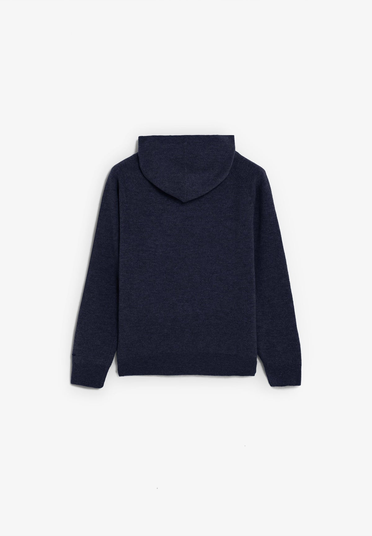 FINE KNIT HOODED SWEATER