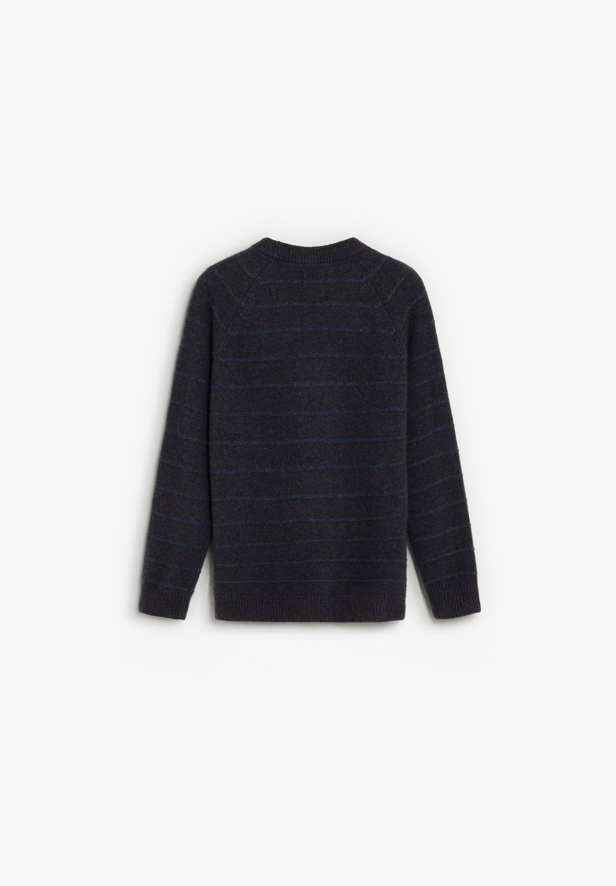 STRIPED FINE KNIT SWEATER