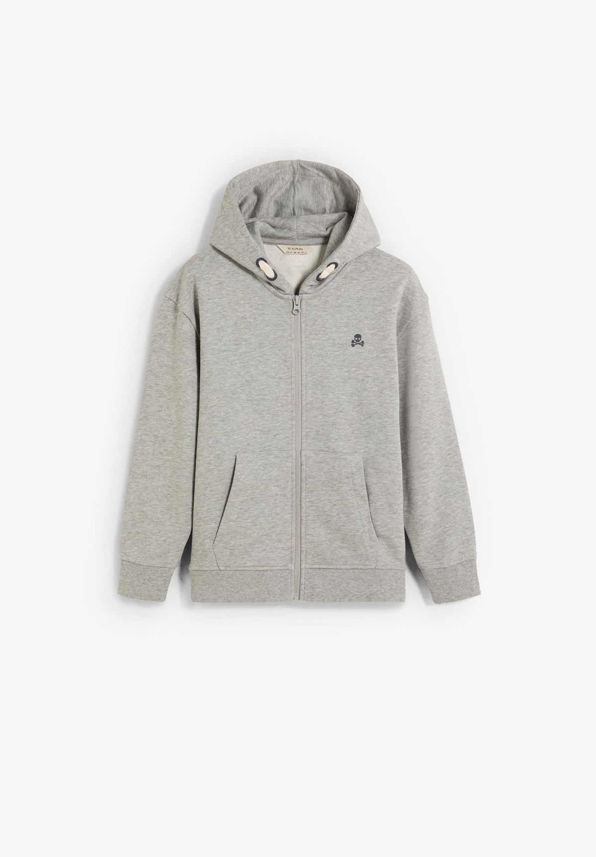 PRINTED ZIP-UP HOODIE