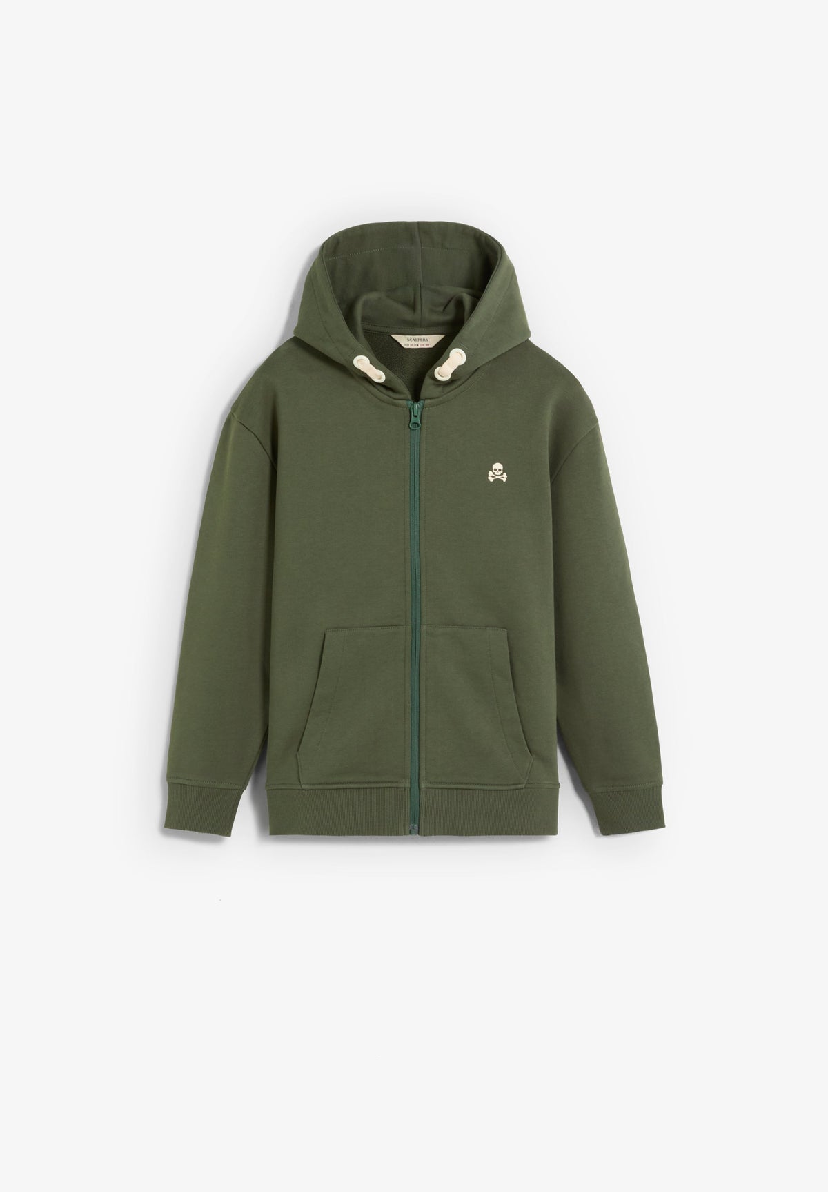 PRINTED ZIP-UP HOODIE