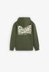 PRINTED ZIP-UP HOODIE