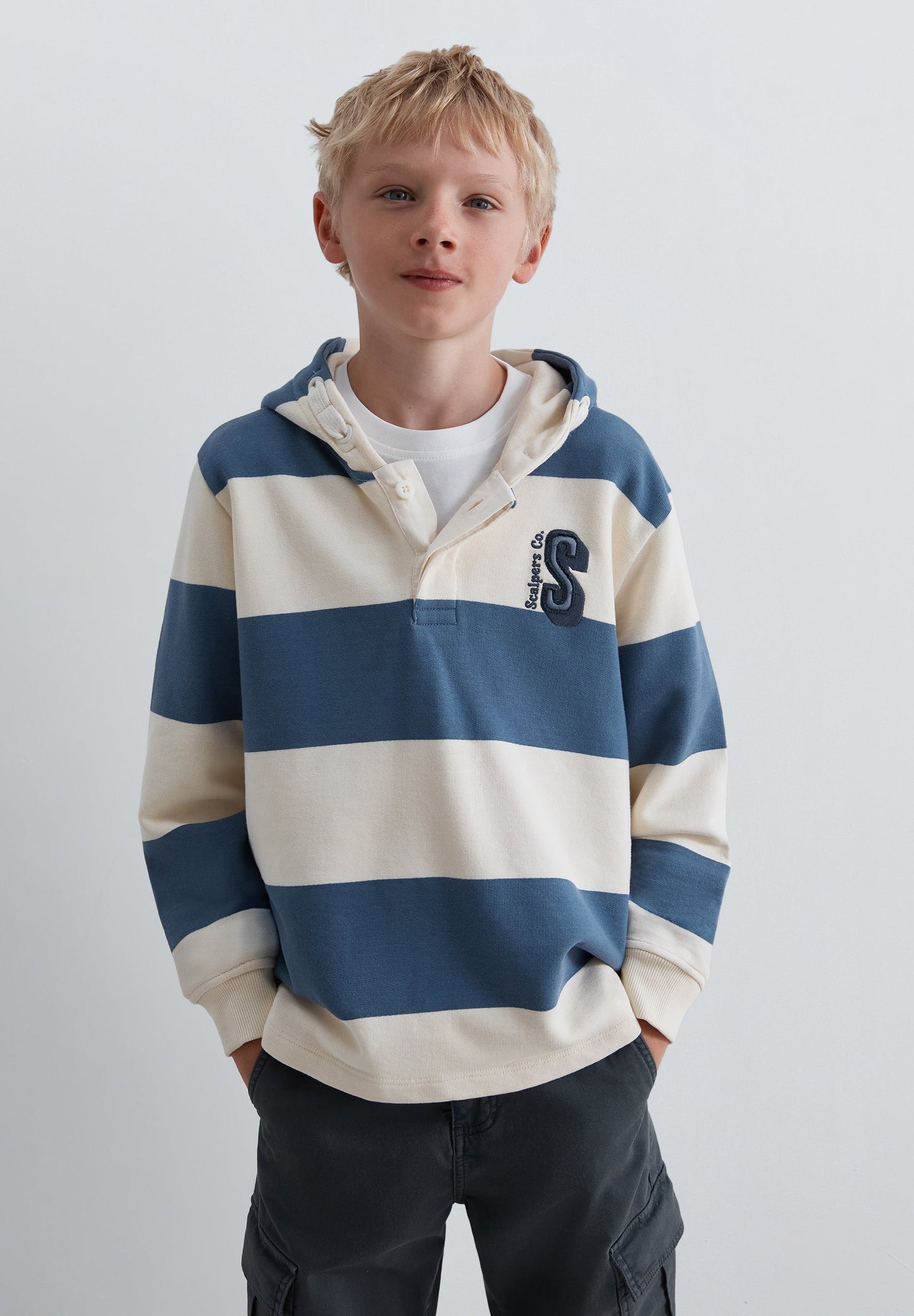 STRIPED HOODIE