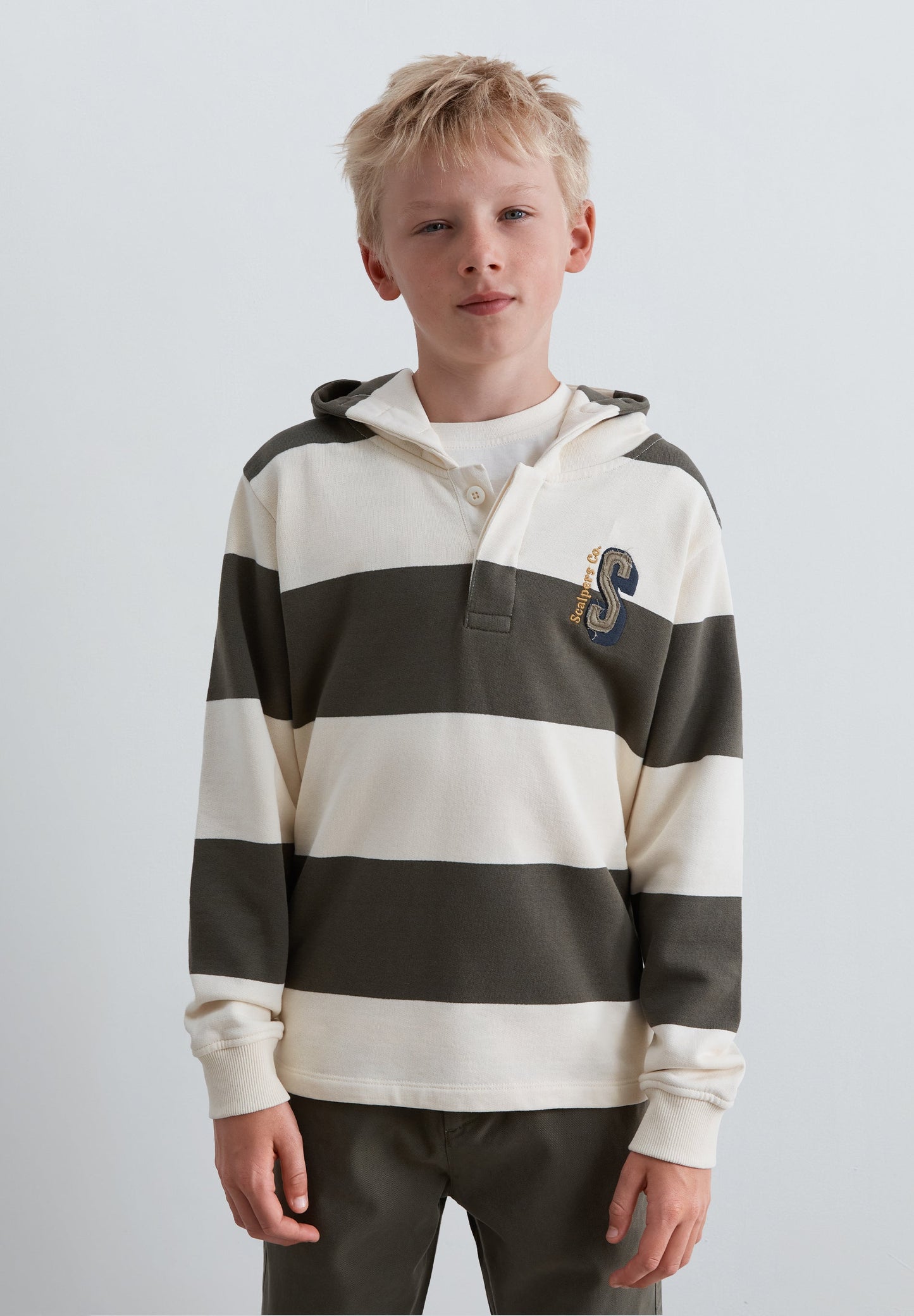 STRIPED HOODIE