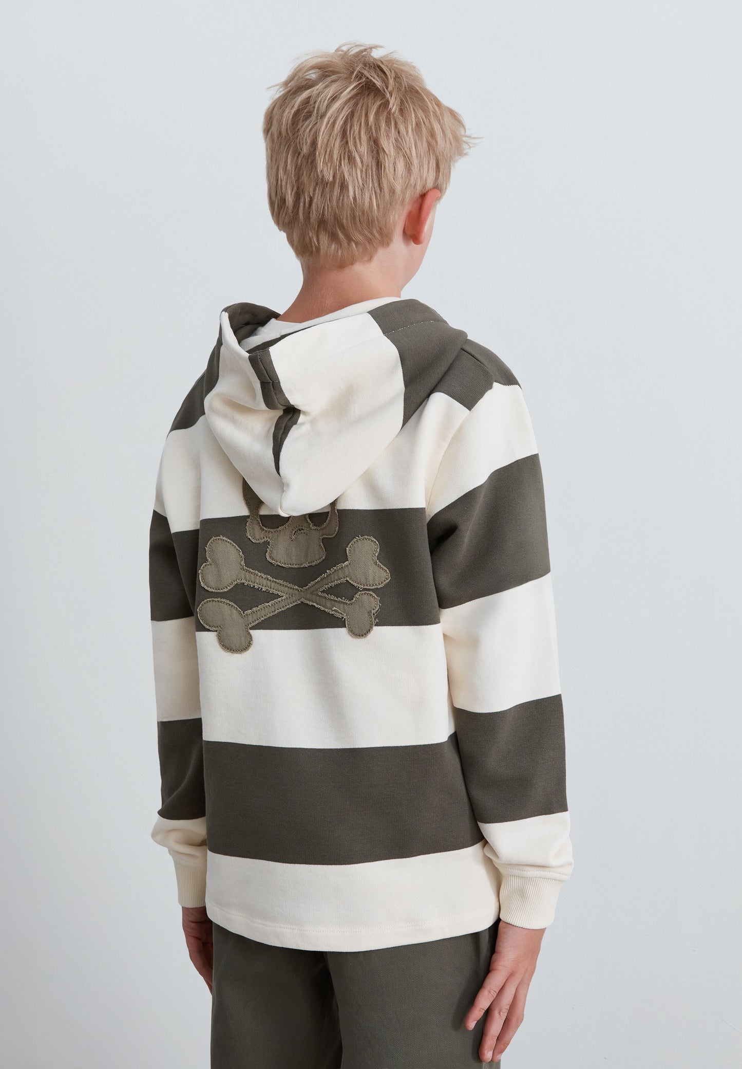 STRIPED HOODIE