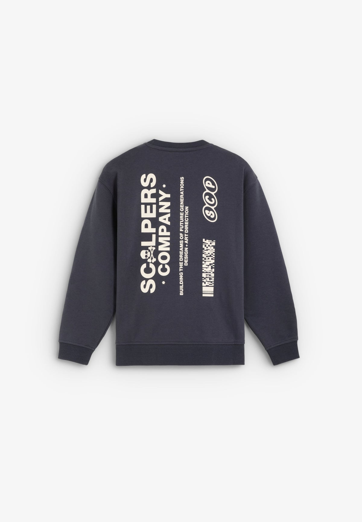 RELAXED FIT CONTRAST PRINT SWEATSHIRT