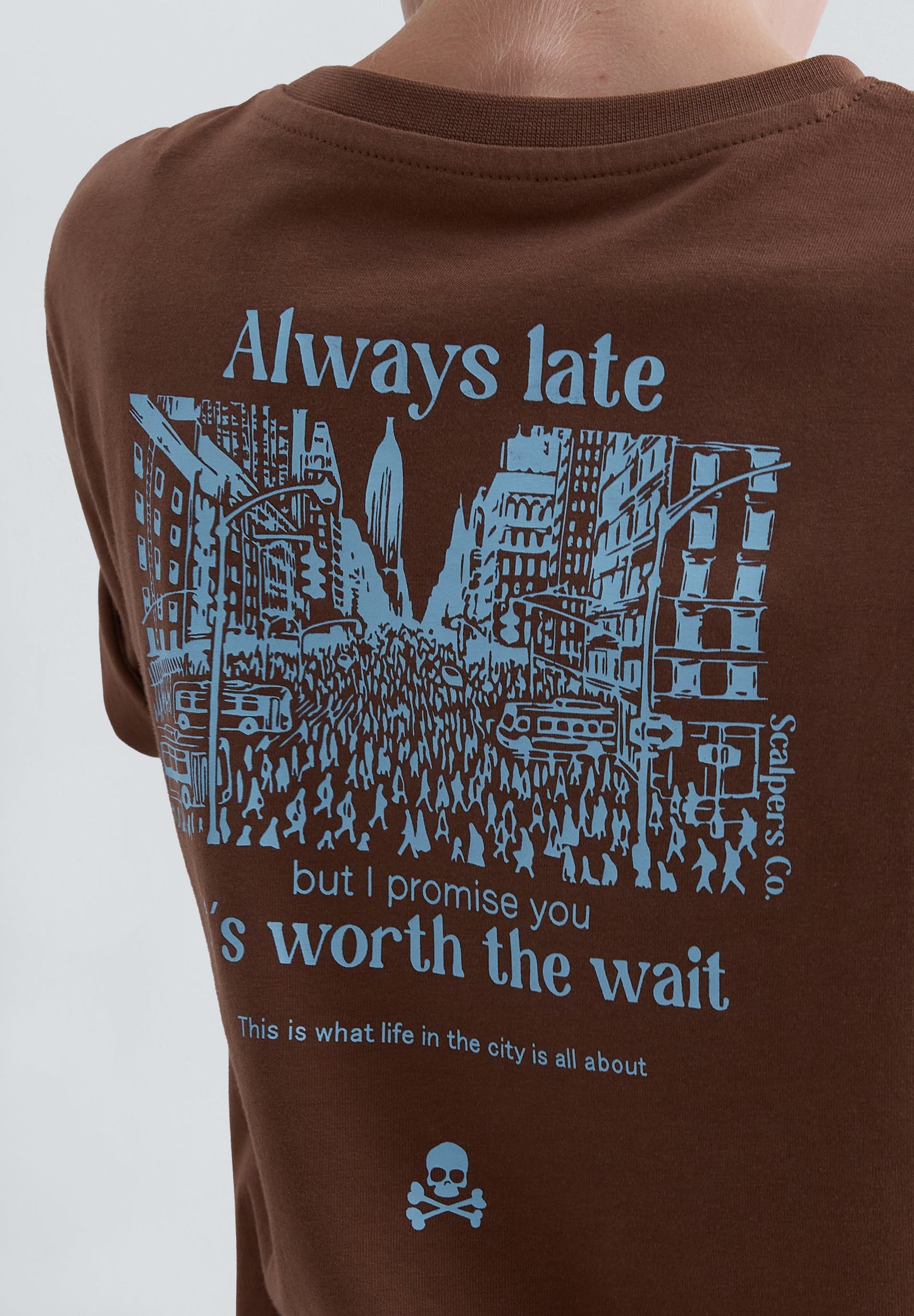 WASHED PRINT T-SHIRT