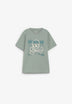 PRINTED T-SHIRT WITH BACK DETAIL