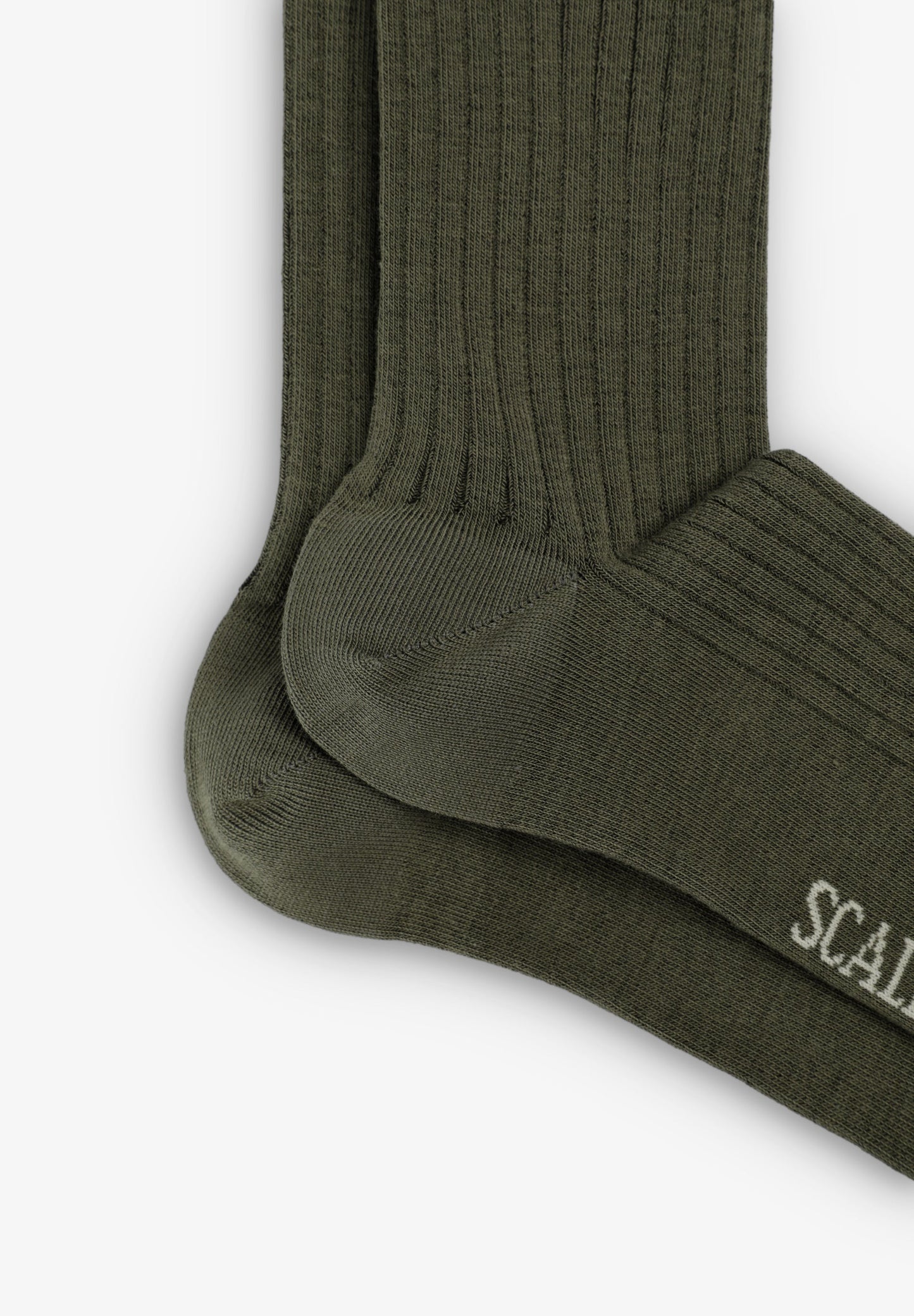 TWO-TONE RIBBED SOCKS