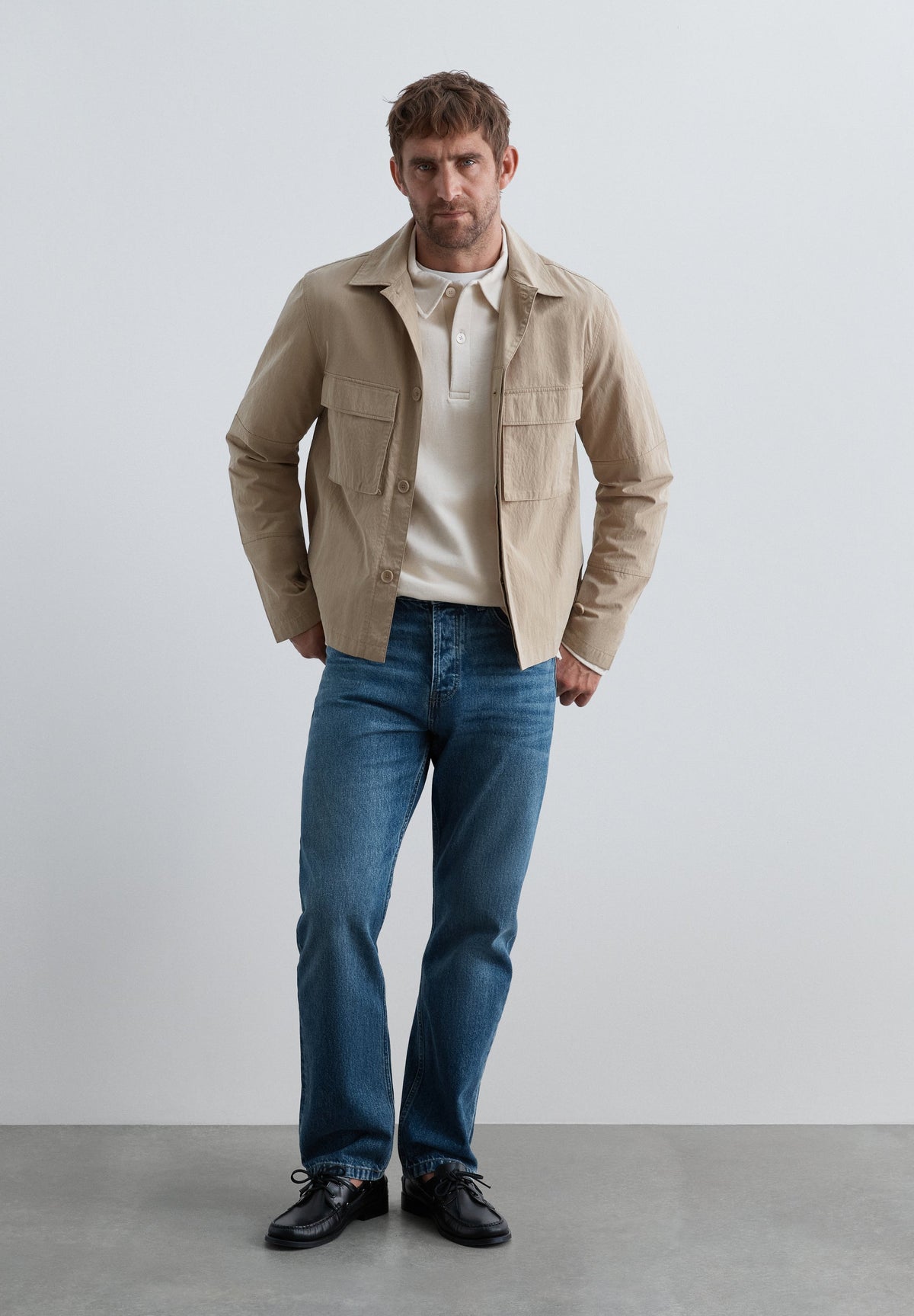 TECHNICAL OVERSHIRT WITH POCKETS