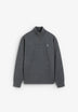 HALF-ZIP SWEATER WITH SKULL