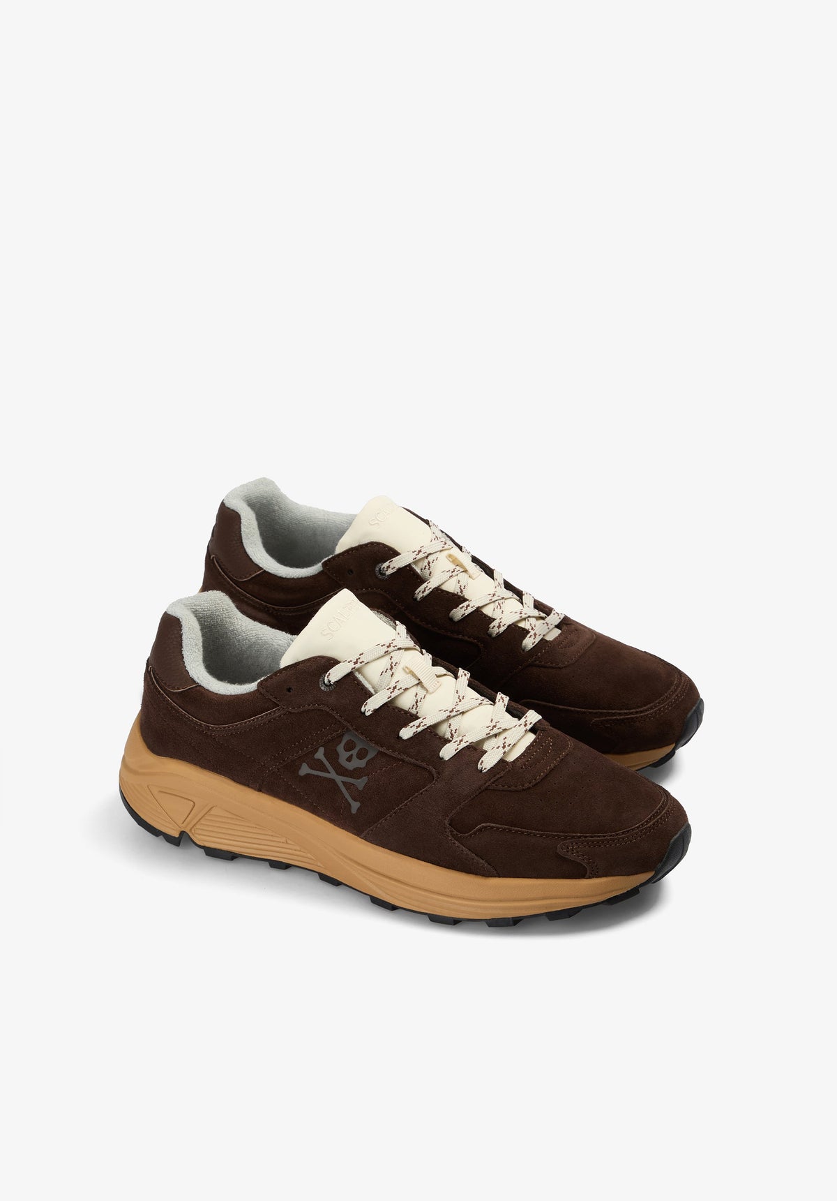 CONTRAST SOLE SNEAKERS