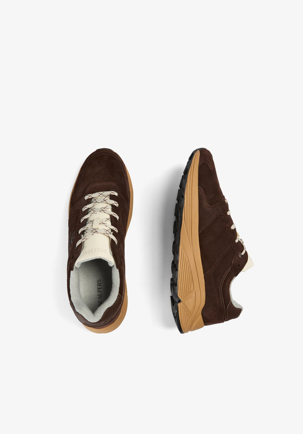 CONTRAST SOLE SNEAKERS