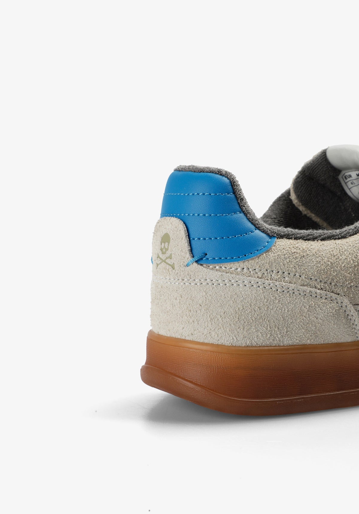 SCNUMICO SUEDE SKULL SNEAKERS