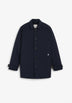 QUILTED TRENCH COAT WITH BUTTONS