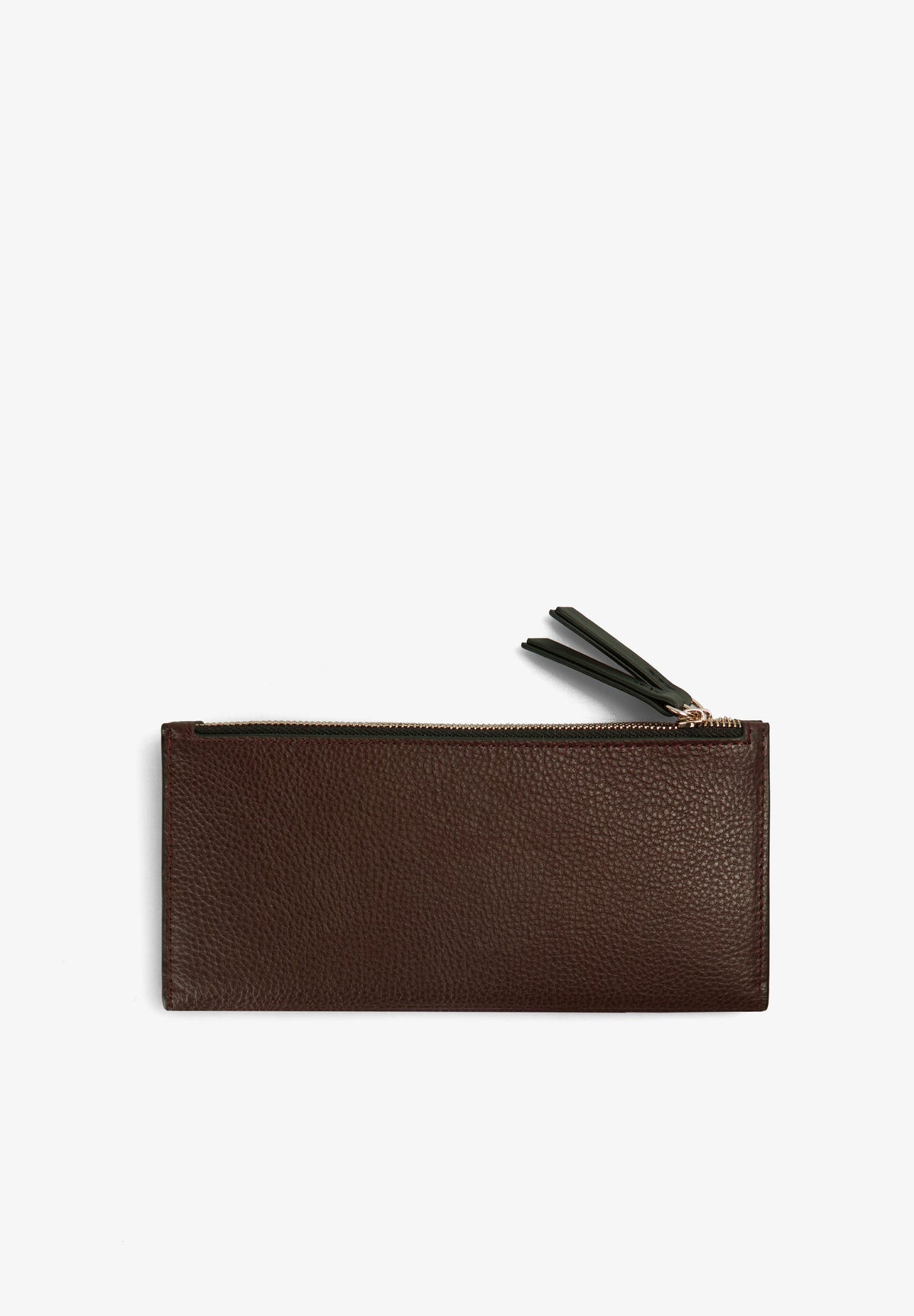 ELONGATED LEATHER WALLET