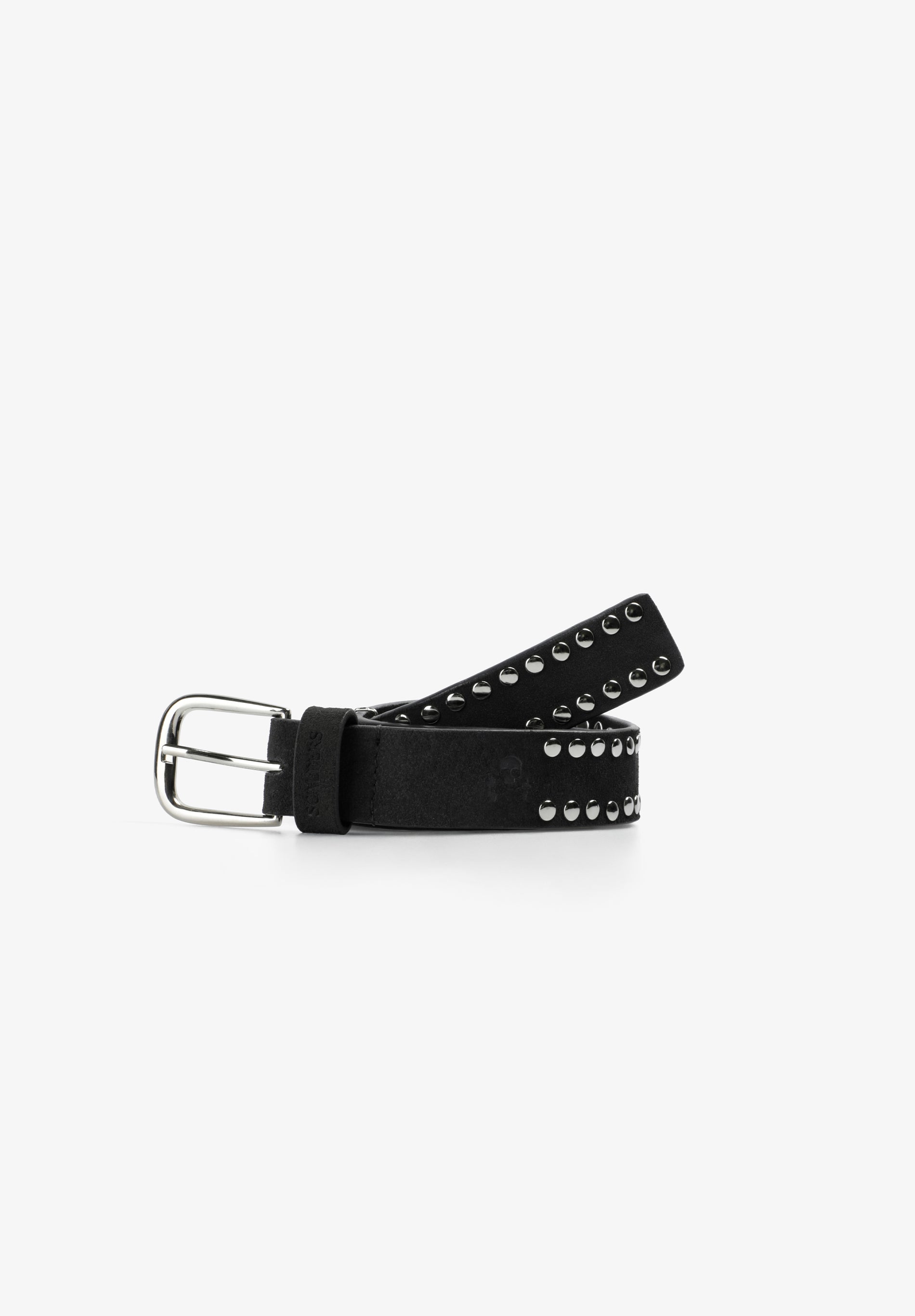 STUDDED SUEDE BELT