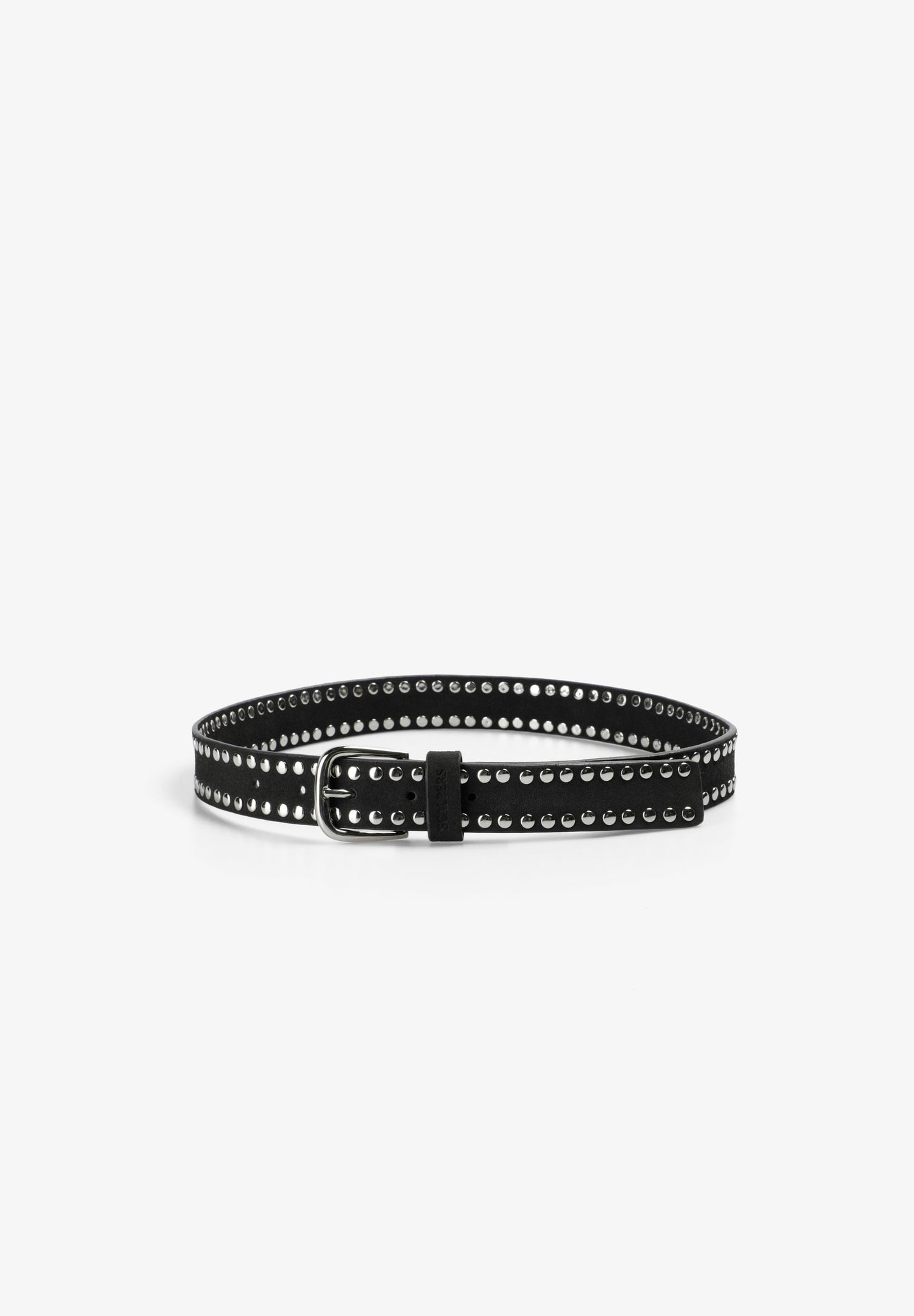 STUDDED SUEDE BELT