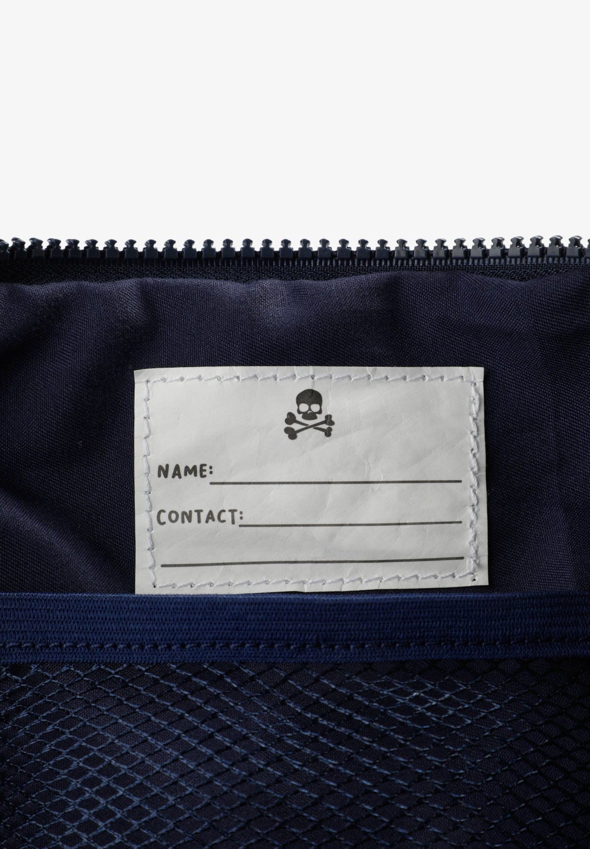 TECHNICAL TOILETRY BAG WITH SKULL