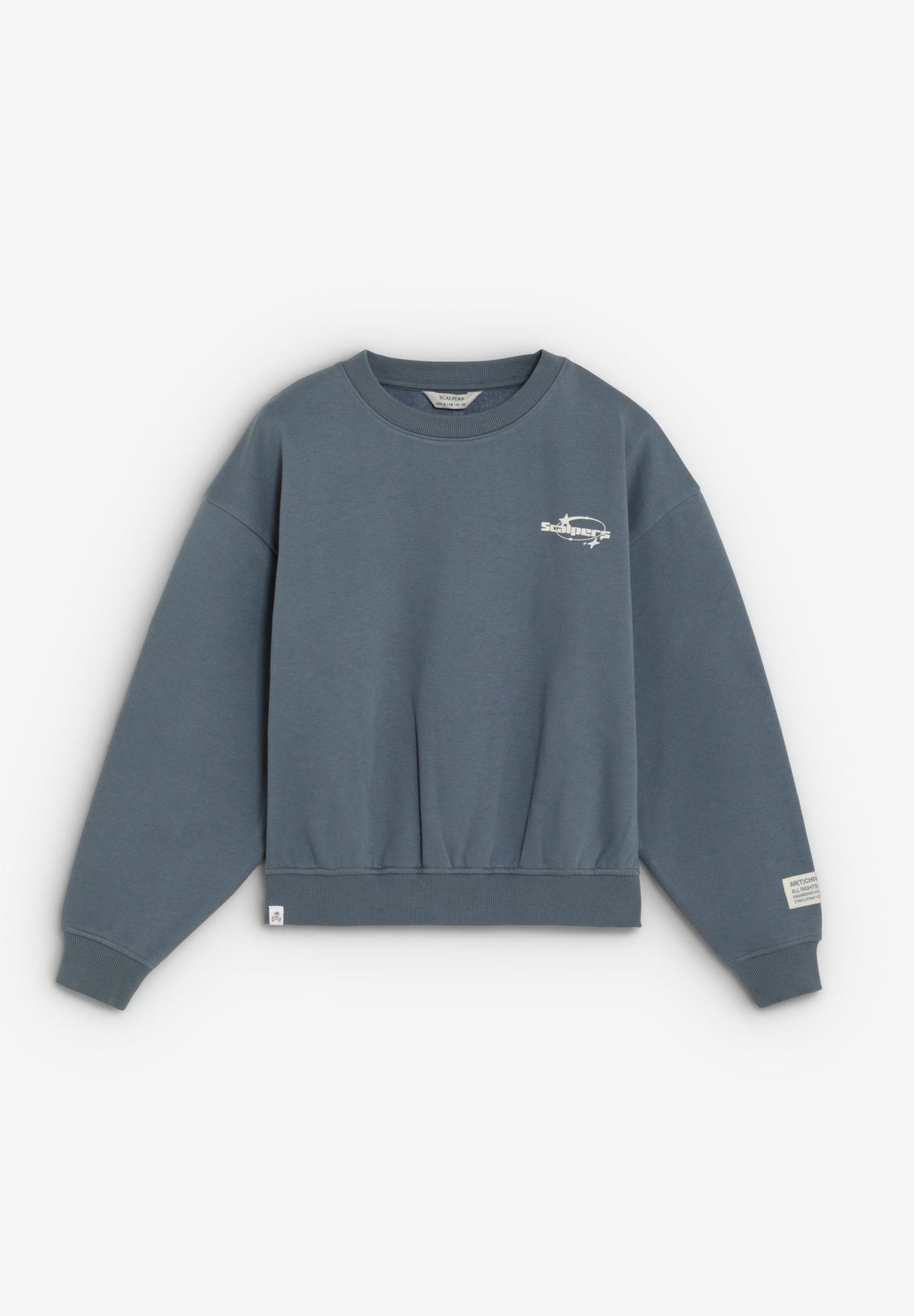 BOXY FIT PRINTED SWEATSHIRT