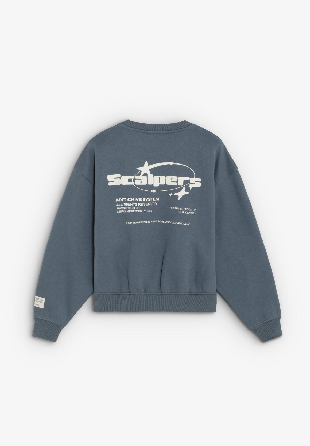 BOXY FIT PRINTED SWEATSHIRT
