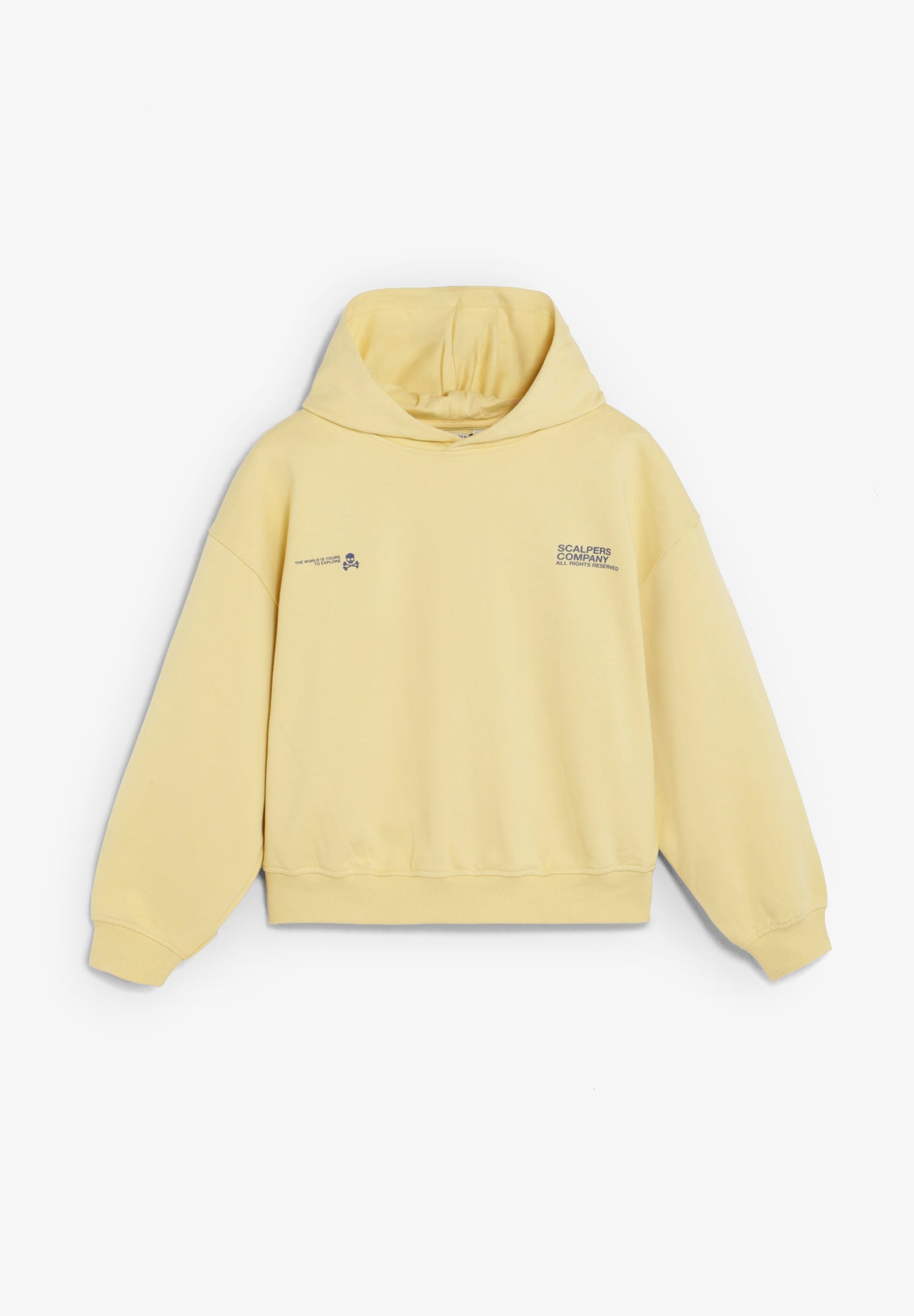 BOXY SWEATSHIRT WITH BACK LOGO