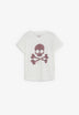 ANIMAL PRINT SKULL T-SHIRT