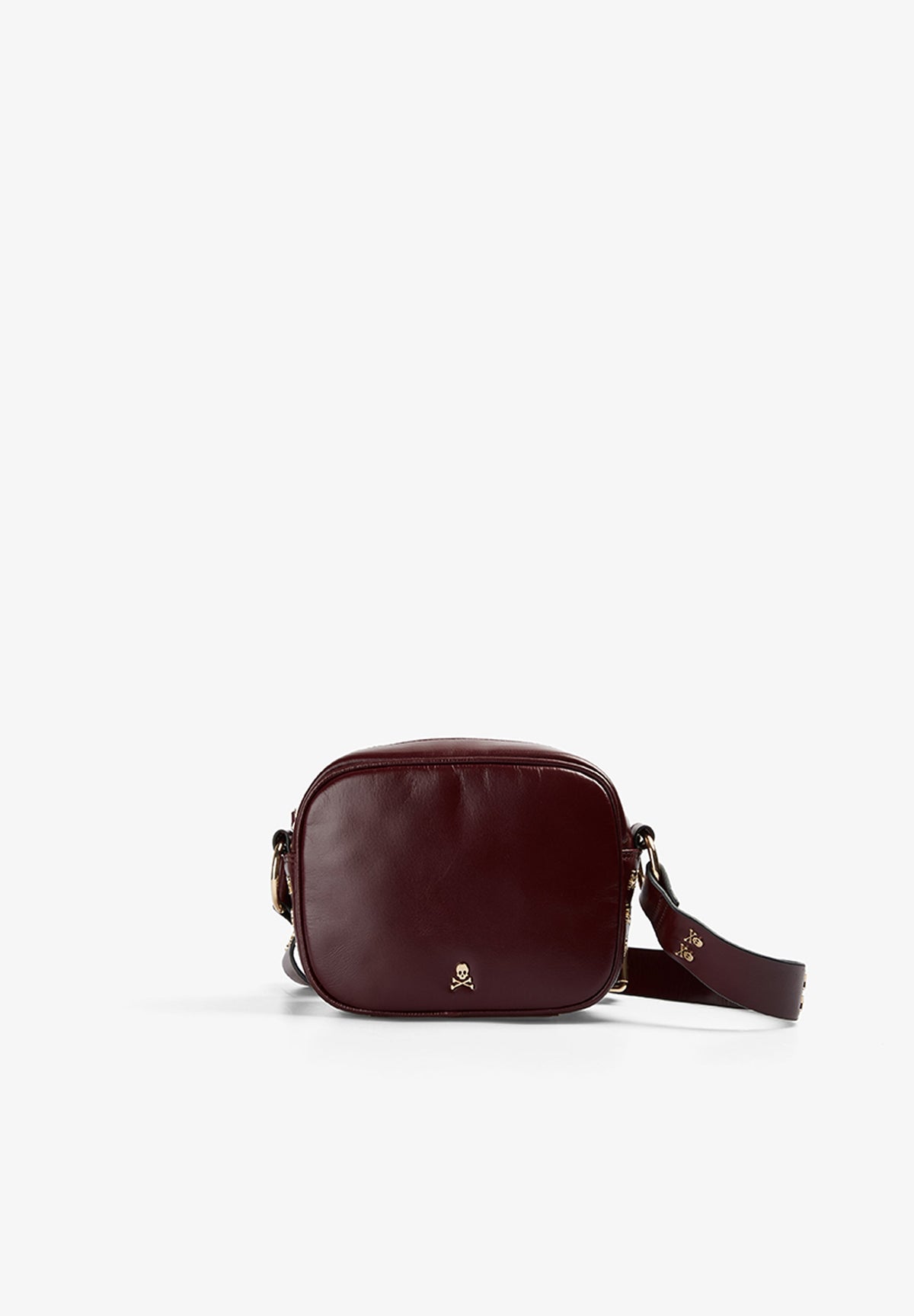 SCNEW SKULL LEATHER BAG
