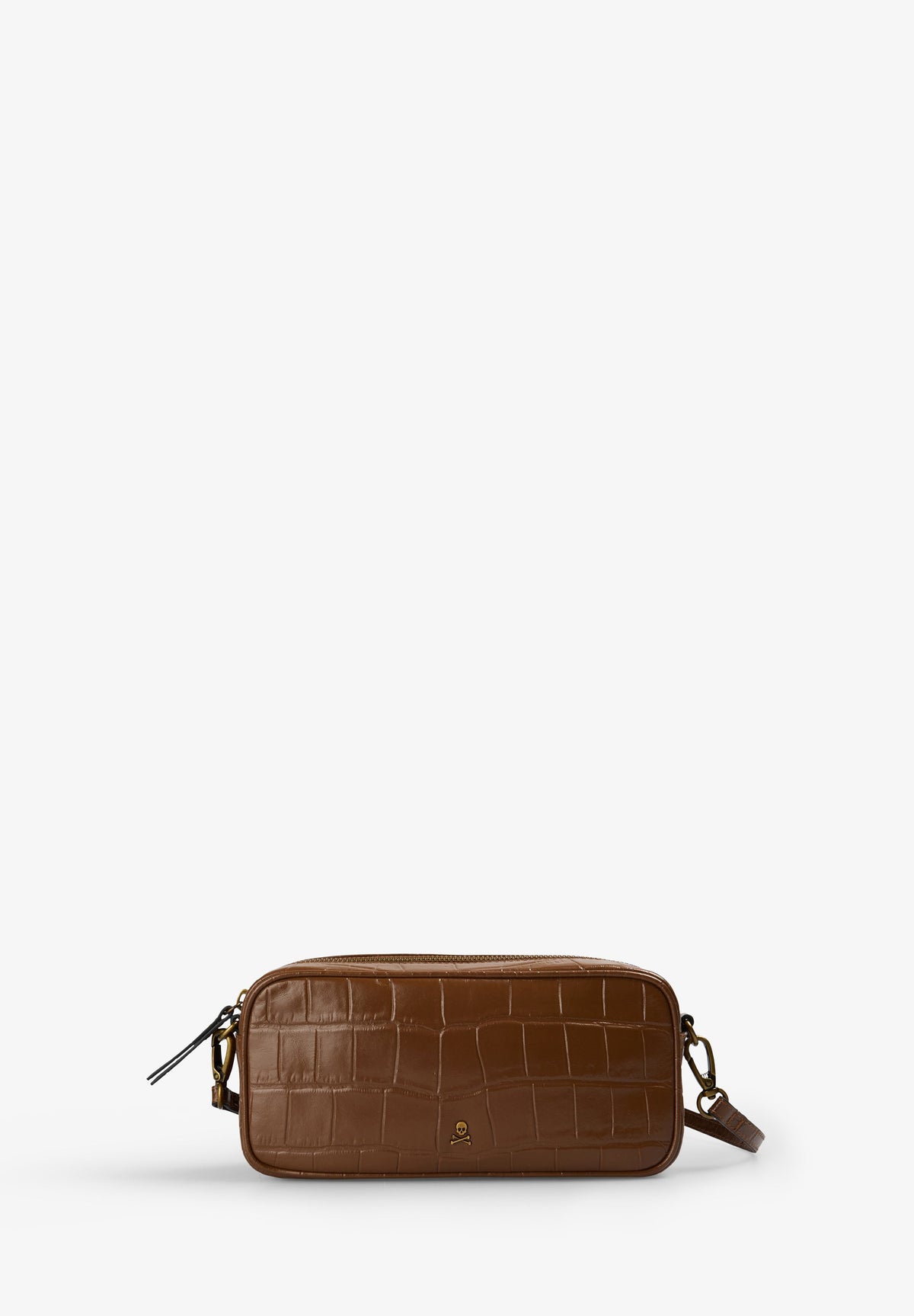 BAGUETTE LEATHER BAG
