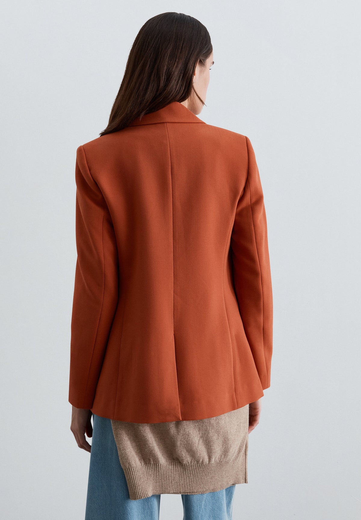 DOUBLE-BREASTED BLAZER WITH FLAPS
