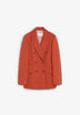 DOUBLE-BREASTED BLAZER WITH FLAPS