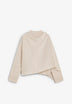 WOOL CAPE JUMPER