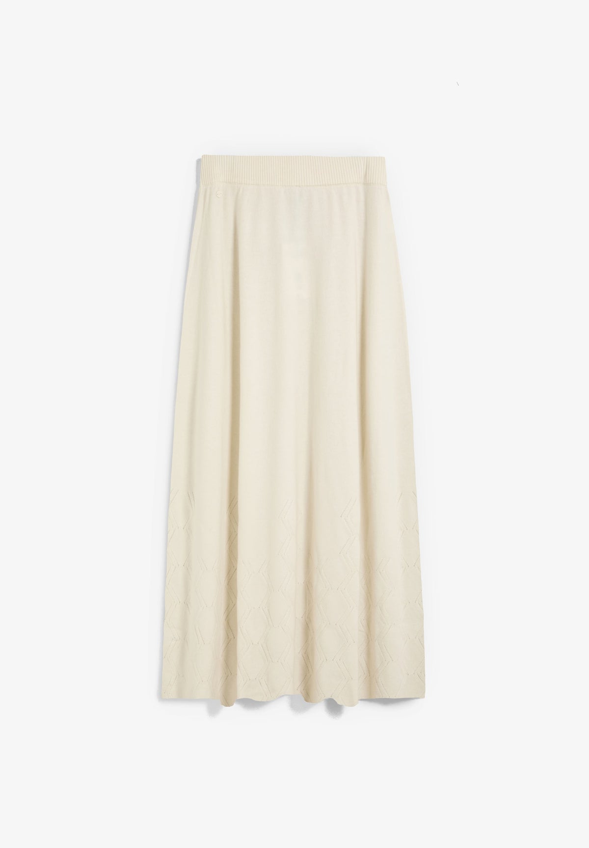 KNIT SKIRT WITH DIE-CUT