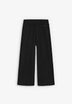 WIDE LEG KNIT TROUSERS