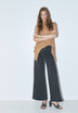 HIGH WAIST WIDE-LEG JEANS