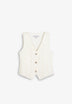 EMBROIDERED PERFORATED WAISTCOAT