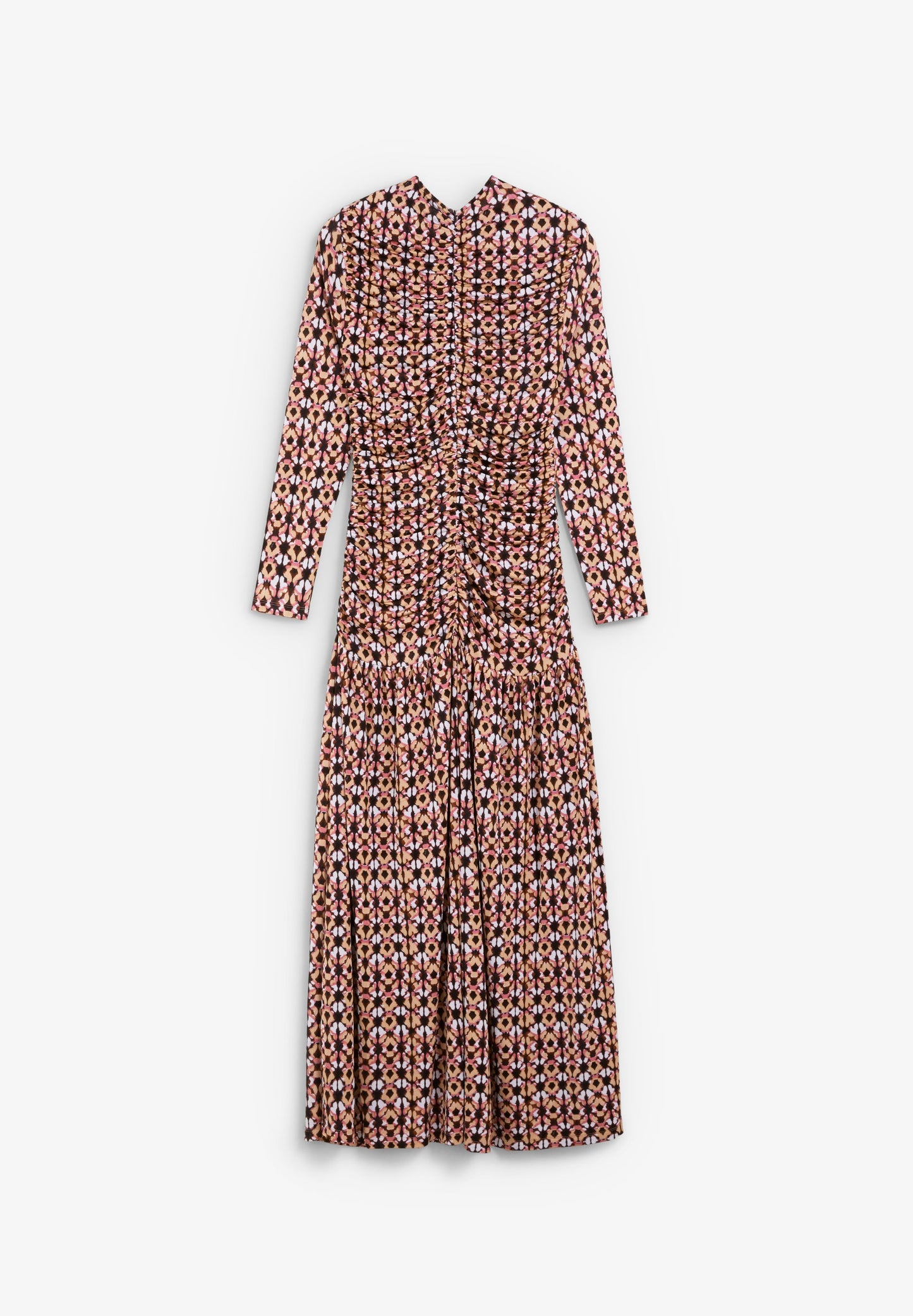 SCFILA GATHER PRINT JERSEY DRESS