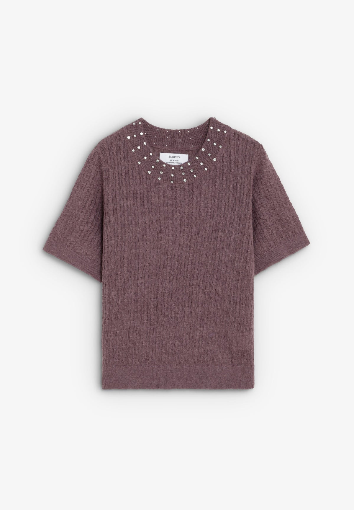 SCJEWELL SS KNIT JUMPER