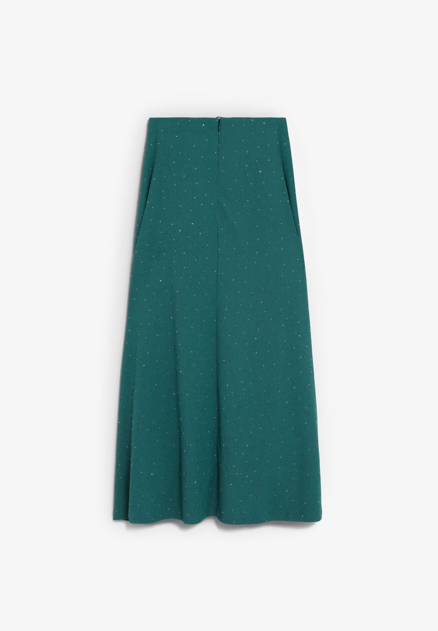 MIDI SKIRT WITH RHINESTONES