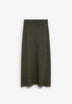 SCLACE CONTRAST KNIT SKIRT