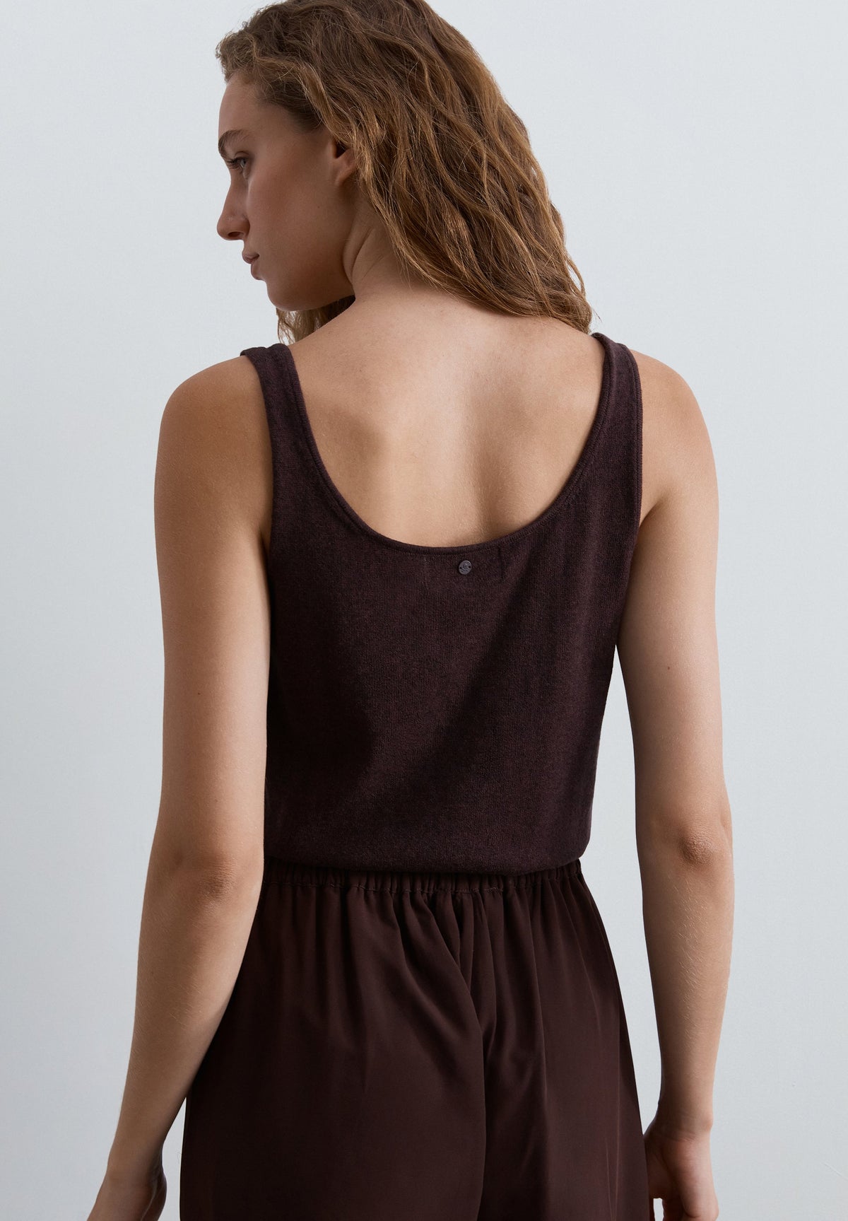 KNIT TOP WITH LACE